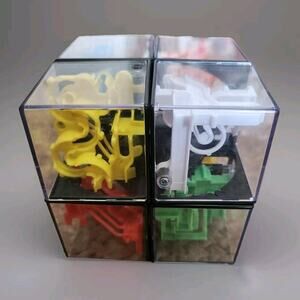 Rubik’s Perplexus Cube Maze Game 2x2 Challenging Puzzle‎ Ball Skill 4inch